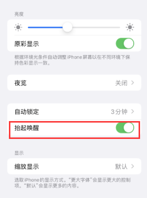 天水苹果授权维修站分享iPhone轻点无法唤醒怎么办