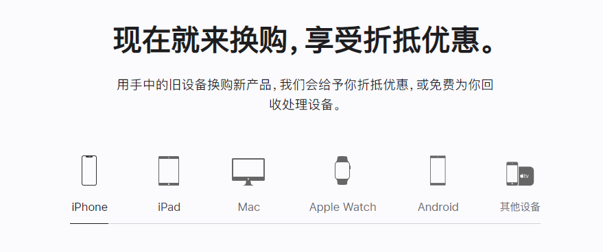 天水苹果手机维修分享iPhone以旧换新的去处 